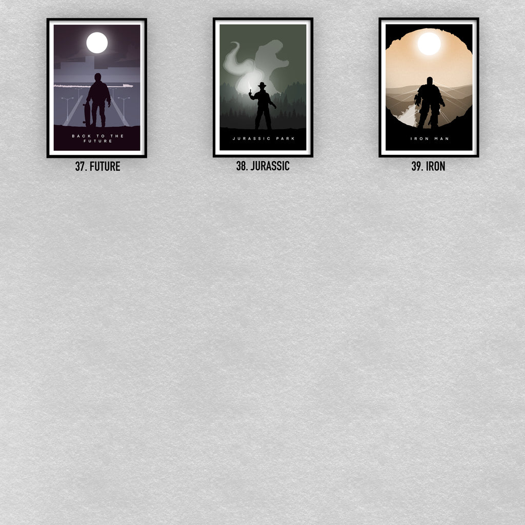 Alternative Movie Prints: Minimalist Design Film Posters